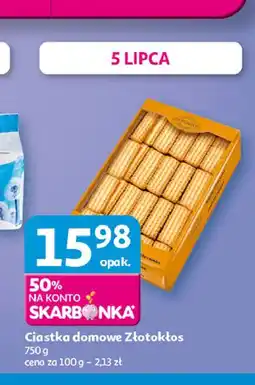Auchan Ciastka domowe Złotokłos oferta