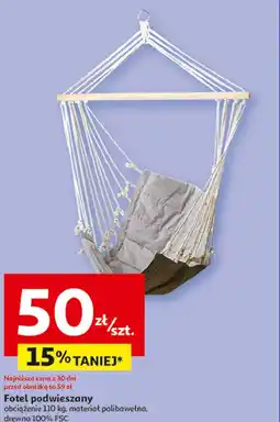 Auchan Fotel podwieszany oferta