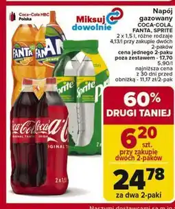 Carrefour Napój pomarańczowy Fanta oferta