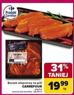 Carrefour Boczek wieprzowy na grill Carrefour Targ Świeżości oferta