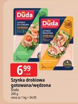 E.Leclerc Szynka drobiowa wędzona Silesia Duda oferta