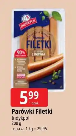 E.Leclerc Parówki filetki z indyka Indykpol oferta