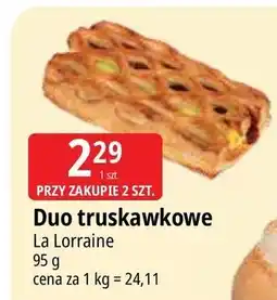E.Leclerc Ciastko duo truskawkowe La Lorraine oferta
