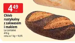 E.Leclerc Chleb rustykalny z makiem na zakwasie La Lorraine oferta