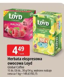 E.Leclerc Herbata na zimno lemon lime & mint Loyd Tea The Magic Experience oferta