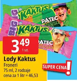 E.Leclerc Lód patec sensei Nestle Kaktus oferta