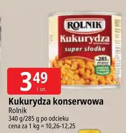 E.Leclerc Kukurydza super słodka Rolnik oferta
