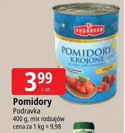 E.Leclerc Pomidory krojone Podravka oferta