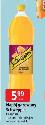 E.Leclerc Napój orange Schweppes oferta