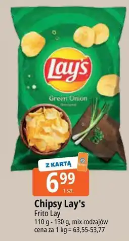 E.Leclerc Chipsy zielona cebulka Lay's oferta
