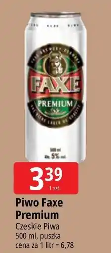 E.Leclerc Piwo Faxe Premium oferta