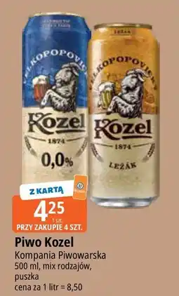 E.Leclerc Piwo Kozel 0% oferta