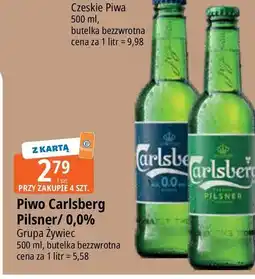 E.Leclerc Piwo Carlsberg 0% oferta
