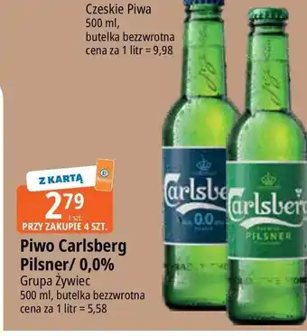 E.Leclerc Piwo Carlsberg 0% oferta