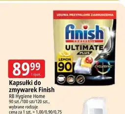 E.Leclerc Tabletki do zmywarek lemon Finish Ultimate Plus oferta