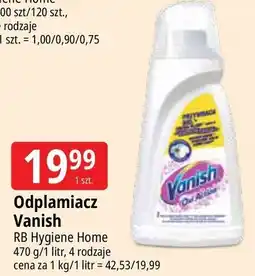 E.Leclerc Odplamiacz w płynie Vanish Oxi Action oferta
