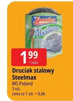 E.Leclerc Druciak stalowy Spontex oferta
