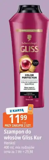 E.Leclerc Szampon do włosów farbowanych Gliss Kur Colour Perfector oferta