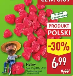 ALDI Maliny polskie, 1 opak. Aldi oferta