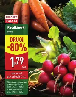 ALDI Rzodkiewki polskie, 1 pęczek Aldi oferta