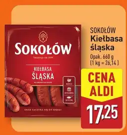 ALDI Kiełbasa śląska 1 opak. Sokołów oferta