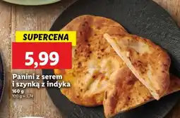 Lidl Panini z serem i szynką z indyka Lidl oferta