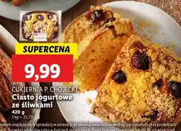 Lidl Ciasto jogurtowe ze śliwkami CUKIERNIA P. CHOJECKI oferta