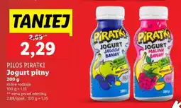 Lidl Jogurt pitny Pilos Piratki oferta