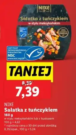 Lidl Sałatka z tuńczykiem w stylu meksykańskim Nixe oferta