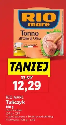 Lidl Tuńczyk Rio Mare oferta