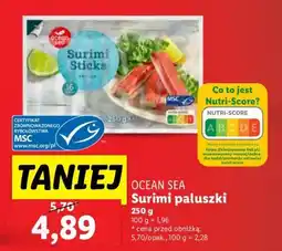 Lidl Surimi paluszki Ocean Sea oferta