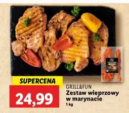 Lidl Zestaw wieprzowy w marynacie Grill&Fun oferta