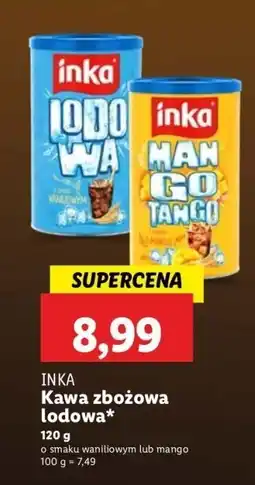 Lidl Kawa zbożowa lodowa Inka oferta
