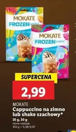 Lidl Napój Mokate Cappuccino na zimno oferta