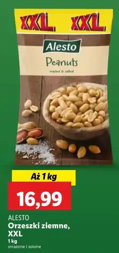 Lidl Orzeszki ziemne Alesto XXL oferta