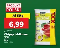 Lidl Chipsy jabłkowe Alesto XXL oferta