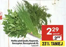 Delikatesy Centrum Natka pietruszki, koperek, szczypior, szczyporek XL Delikatesy Centrum oferta