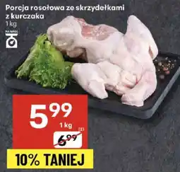 Delikatesy Centrum Porcja rosołowa ze skrzydełkami z kurczaka Delikatesy Centrum oferta