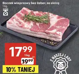 Delikatesy Centrum Boczek wieprzowy bez żeber, ze skórą Delikatesy Centrum oferta