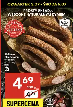 Delikatesy Centrum Kiełbasa z tradycyjnej wędzarni Silachecka oferta