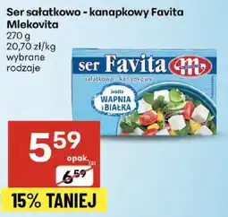 Delikatesy Centrum Ser sałatkowo-kanapkowy Favita Mlekovita oferta