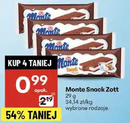 Delikatesy Centrum Monte Snack Zott oferta