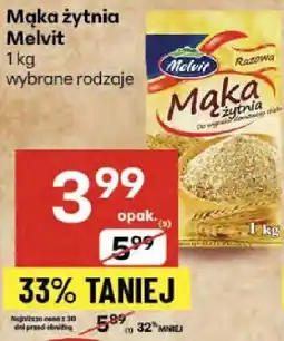 Delikatesy Centrum Mąka żytnia Melvit oferta