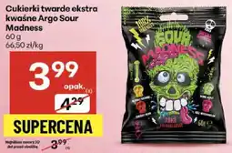 Delikatesy Centrum Cukierki twarde ekstra kwaśne Argo Sour Madness oferta