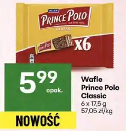Delikatesy Centrum Wafle Prince Polo Classic oferta