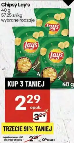 Delikatesy Centrum Chipsy Lay's oferta