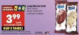Delikatesy Centrum Lody Monte Zott oferta