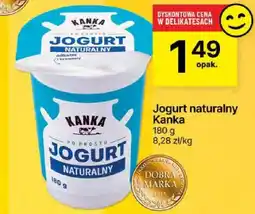 Delikatesy Centrum Jogurt naturalny Kanka oferta