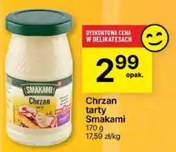 Delikatesy Centrum Chrzan Smakami tarty oferta