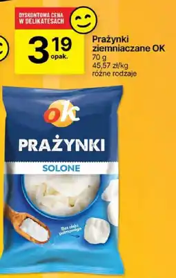 Delikatesy Centrum Prażynki OK solone oferta